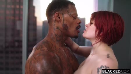 #8 Бодрый негр не дает девушке перевести дух